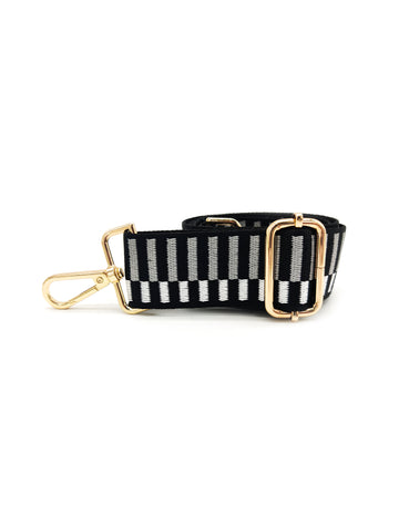 Nylon Strap Adjustable (Rectangular B/W)
