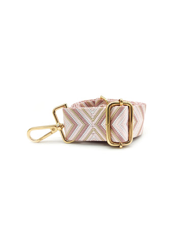 Nylon Strap Adjustable (Pink wave)