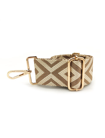 Nylon Strap Adjustable (Beige Diamond)