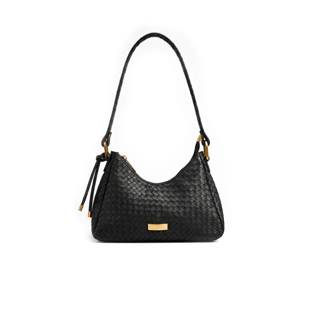 Mila Shoulder bag -Manchali black