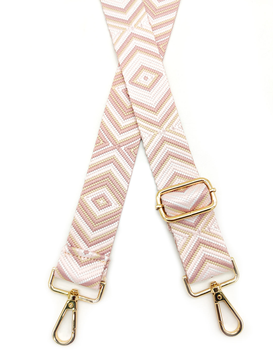 Nylon Strap Adjustable (Pink wave)
