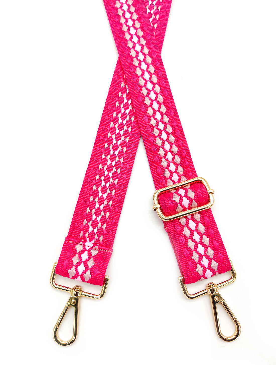 Nylon Strap Adjustable (Shocking Pink)