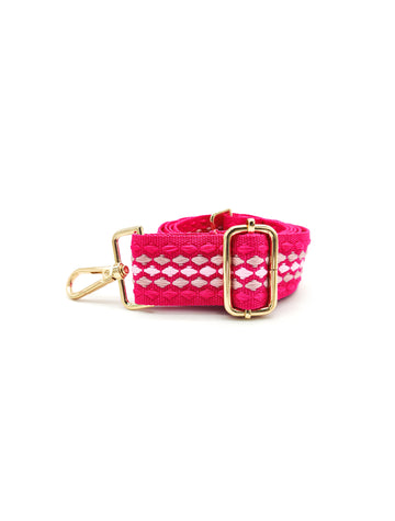 Nylon Strap Adjustable (Shocking Pink)