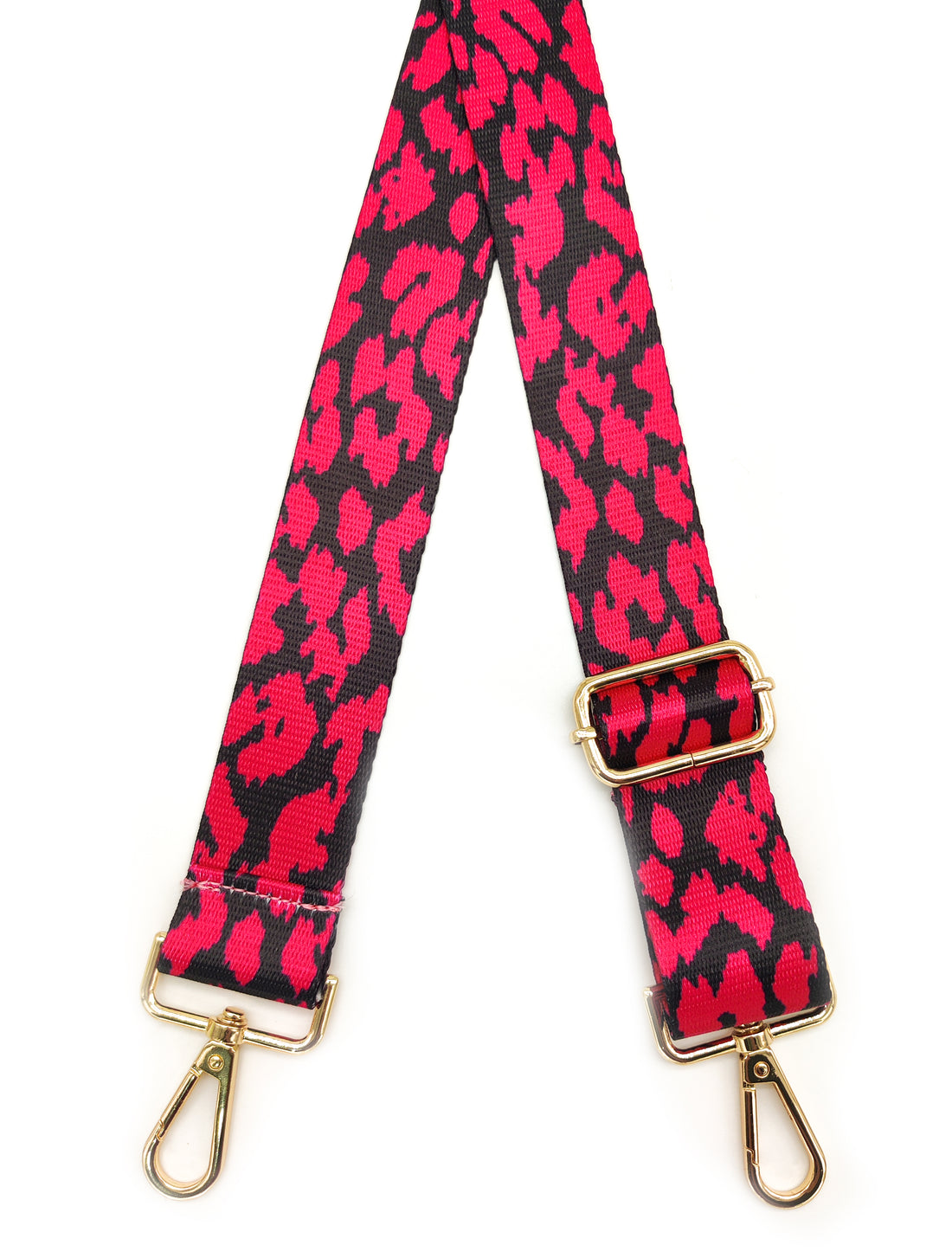 Nylon Strap Adjustable (Printed Red Ribbon)