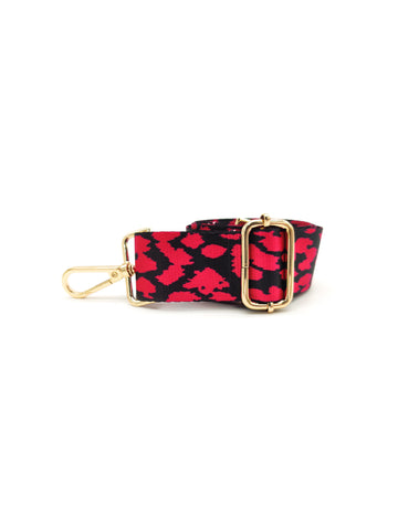 Nylon Strap Adjustable (Printed Red Ribbon)