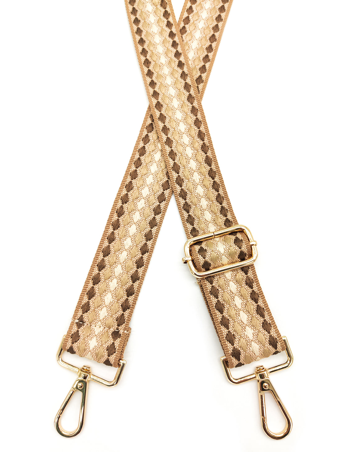 Nylon Strap Adjustable (Camel Brown)