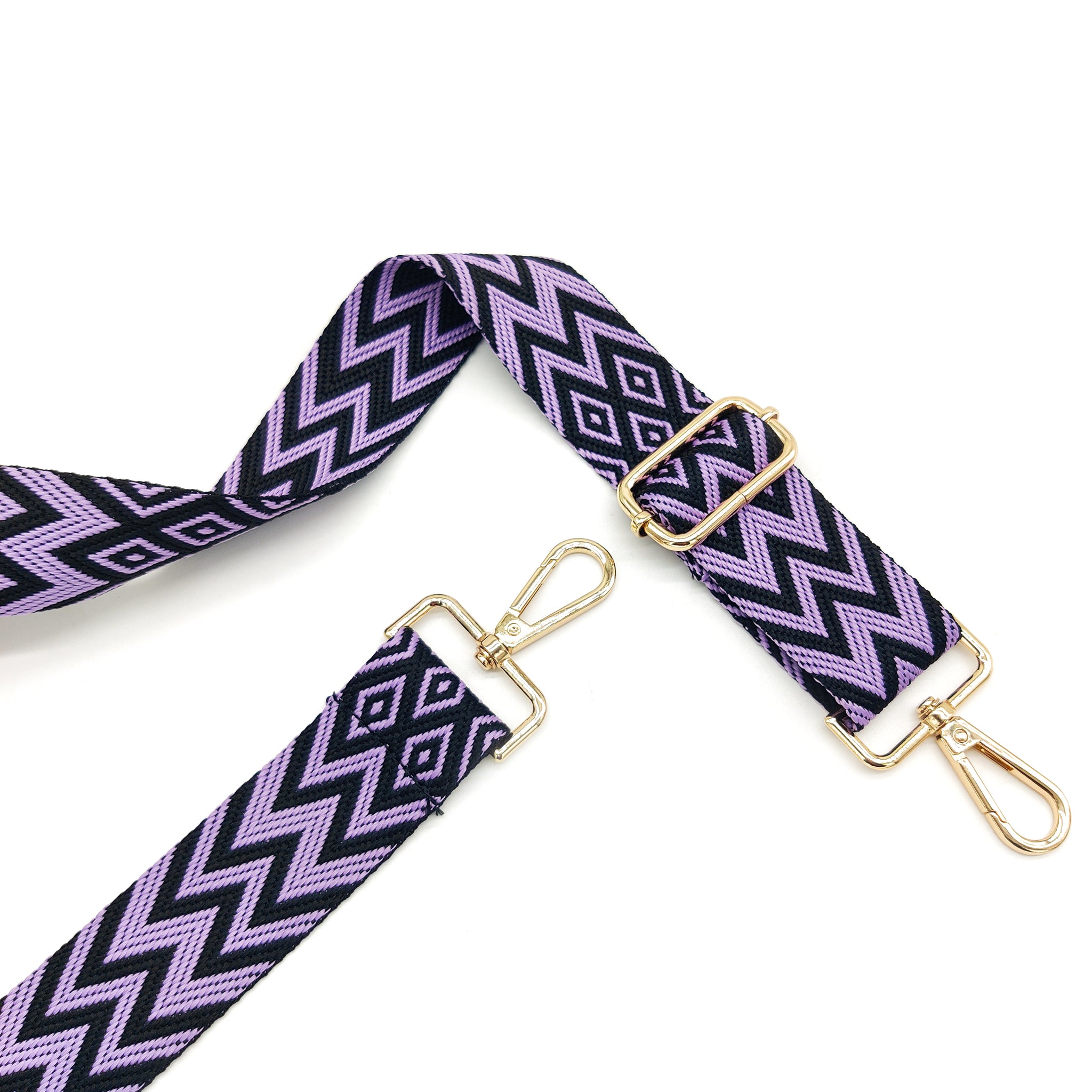 Nylon Strap Adjustable (Purple Wave)