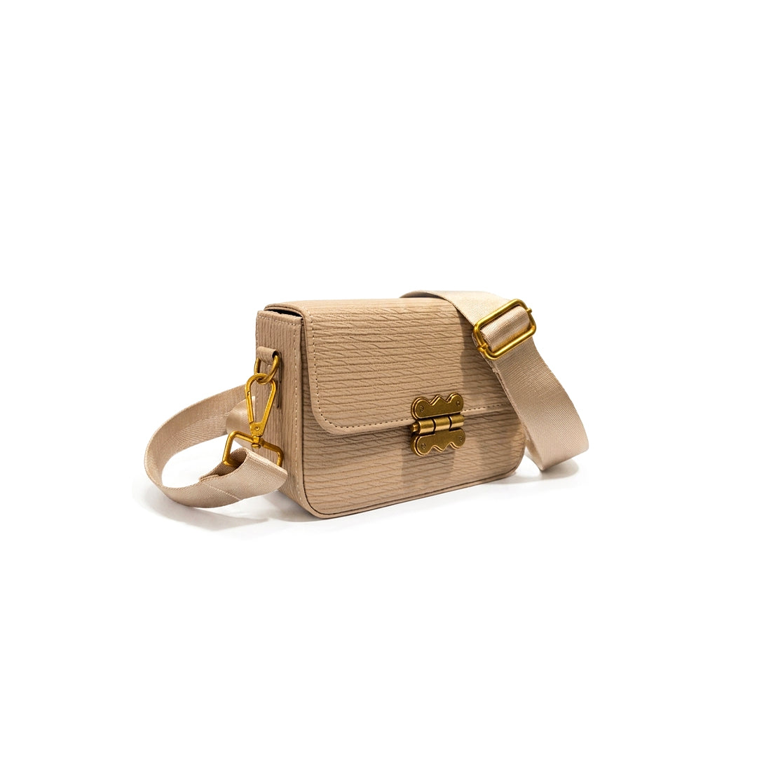 Hazel Crossbody Bag (Antique Gold)