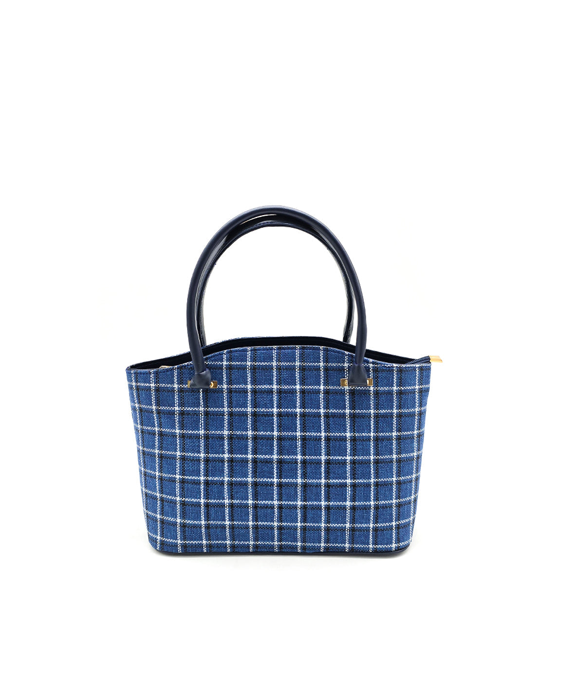 Navy Blue Check