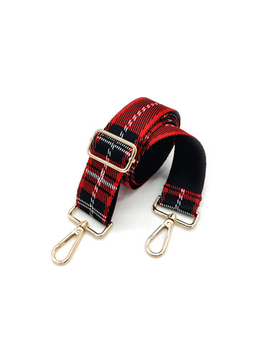 Nylon Strap (Red Lines)