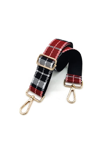 Nylon Strap (Red Check)